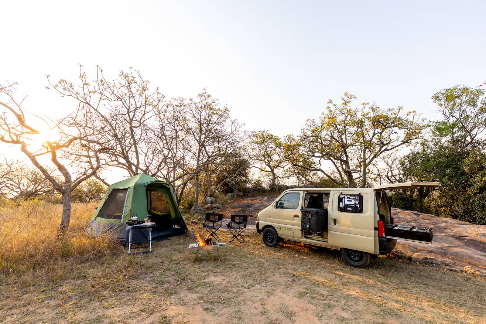 Camping in the kruger national park
